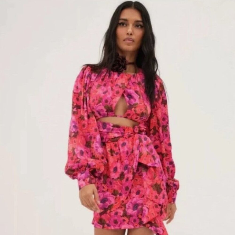 For Love and Lemons Lauren Mini Dress